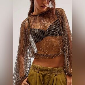 Free People Sparks Fly Top